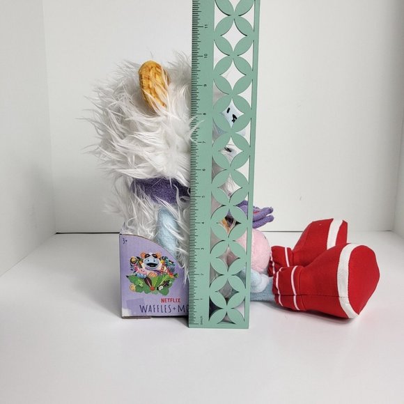 Waffles & Mochi Plush Stuffed Animal 17" Michelle Obama Netflix Just Play New - Picture 15 of 16